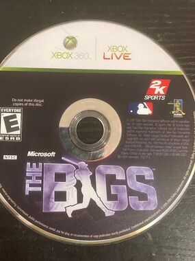 Bigs (Microsoft Xbox 360, 2007) Disc Only